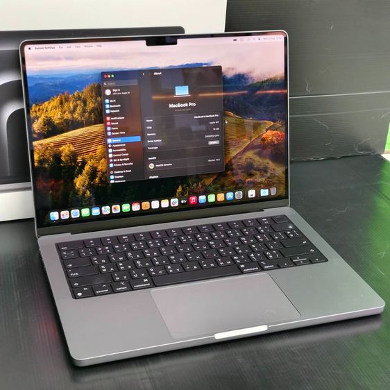 MacBook Pro 14-inch Apple M3 RAM 16GB SSD 512GB  รอบชาร์จ 2  AppleCare+ ถึง 17 ต.ค. 2027 รูปที่ 7