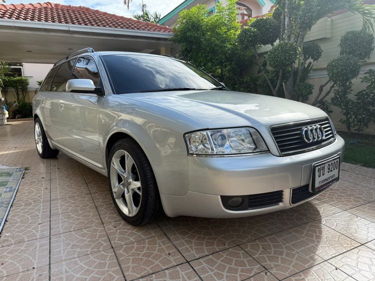 Audi Audi A6  2002 2.4 Van เบนซิน เกียร์อัตโนมัติ เทา รูปที่ 4