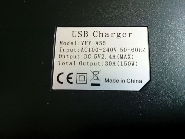 ขาย USB charger รุ่น YfY-A55 รูปที่ 2