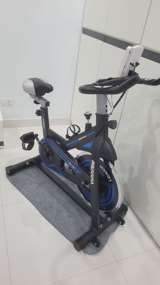MERRIRA MSB01 Spin bike จักรยานมือสองสภาพดีไม่มีตำหนิ จานล้อหนัก12กิโลกรัม เบาะหนานั่งสบายเคลื่อนย้ายได้สะดวก เบาะปรับได้   รูปที่ 10