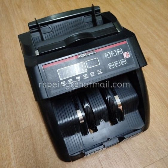 อื่นๆ เครื่องนับธนบัตร Winmax รุ่น WJDFJ08E มือสอง สภาพดี พร้อมระบบตรวจแบงก์ปลอม UV และ MG ครบ