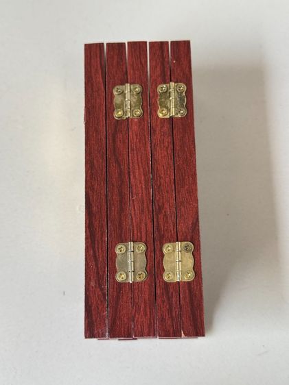 ➗➰ คิดราคาคนละครึ่ง 🎎 เครื่องรางจากมาเก๊า 2 ชุด ฉากไม้บานพับ เทพพระเจ้าฮกลกซิ่ว รูปที่ 5