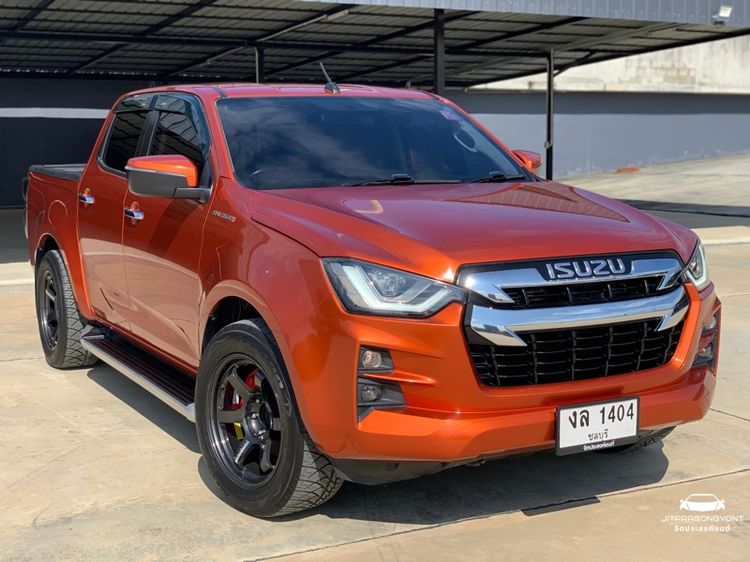 รถ Isuzu D-MAX 1.9 Hi-Lander Z สี ส้ม