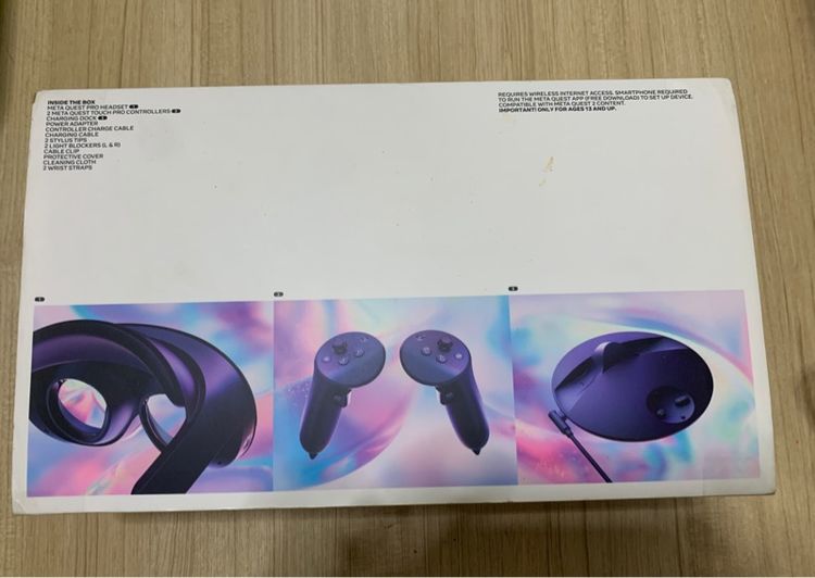 Meta Quest Pro พร้อมส่ง แว่น VR ระดับ Hi end อุปกรณ์ ครบ ใช้เล่นเกม ดูหนัง ฟังเพลง เป็นสเมือนโลกภาพยนต์ใกล้ตัว มากๆ   รูปที่ 2