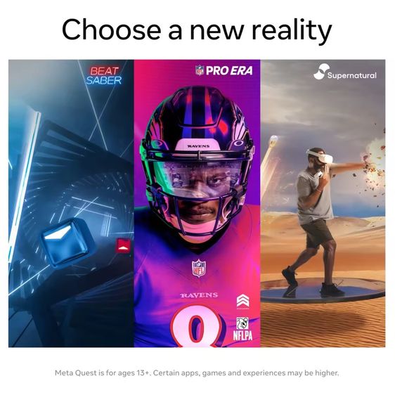 Meta Quest Pro พร้อมส่ง แว่น VR ระดับ Hi end อุปกรณ์ ครบ ใช้เล่นเกม ดูหนัง ฟังเพลง เป็นสเมือนโลกภาพยนต์ใกล้ตัว มากๆ   รูปที่ 9