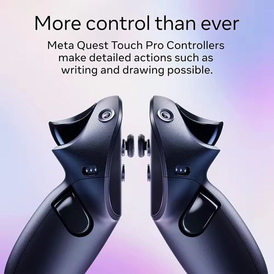Meta Quest Pro พร้อมส่ง แว่น VR ระดับ Hi end อุปกรณ์ ครบ ใช้เล่นเกม ดูหนัง ฟังเพลง เป็นสเมือนโลกภาพยนต์ใกล้ตัว มากๆ   รูปที่ 14