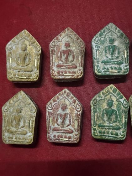 พระขุนแผนปู่ทิม พิมพ์ใหญ่หลังฝังนางพญา ปี15 10องค์ รูปที่ 12