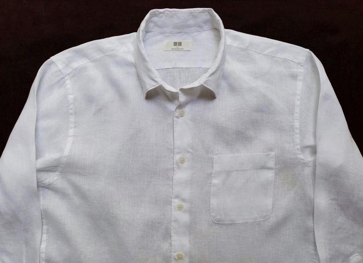 ใหม่เอี่ยม Pepe Causual + ผ้าลินิน UNIQLO สีขาว รูปที่ 13