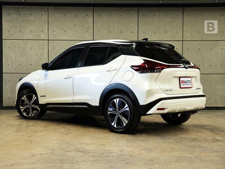 Nissan Kicks 2023 1.2 VL Utility-car ไฮบริด ไม่ติดแก๊ส เกียร์อัตโนมัติ ขาว รูปที่ 4