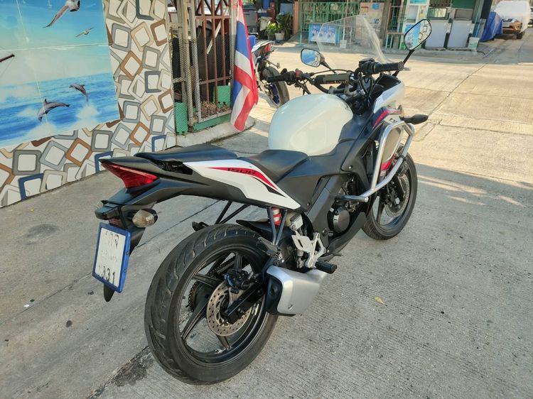 🛵ยังไงก็ขาย CBR150 ปี 57 เครื่องดี สีสวย สตาร์ทมือ  รถบ้านพร้อมใช้งาน เปลี่ยนน้ำมันเครื่องฟรี ส่งฟรี30กิโล รูปที่ 7