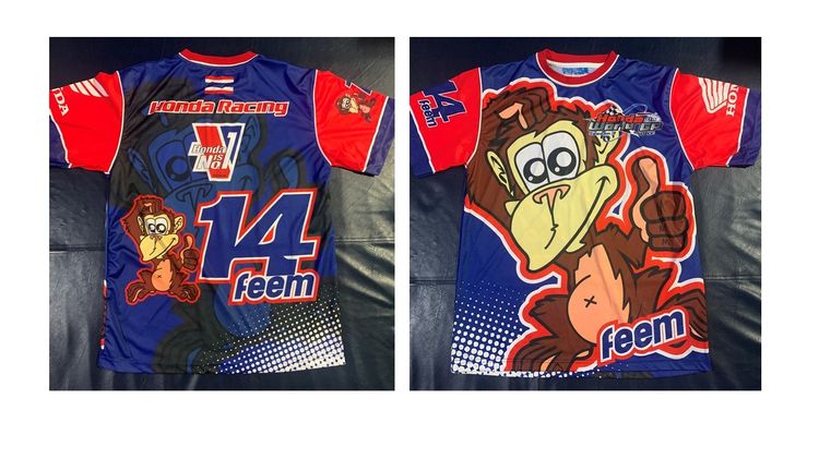 📌📌 💯 ขายเสื้อคอเล็คชั่น แบบคอกลม Honda แท้ เก่าเก็บ ยังไม่ได้ใช้งาน 💯 รูปที่ 18