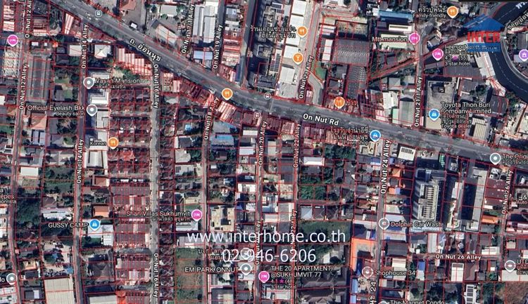 ที่ดินเปล่า+สิ่งปลูกสร้าง 2 ชั้น 76 ตร.ว. ที่ดินเปล่า+สิ่งปลูกสร้าง ซอยอ่อนนุช20 ถนนอ่อนนุช ถนนสุขุมวิท เขตพระโขนง กรุงเทพมหานคร