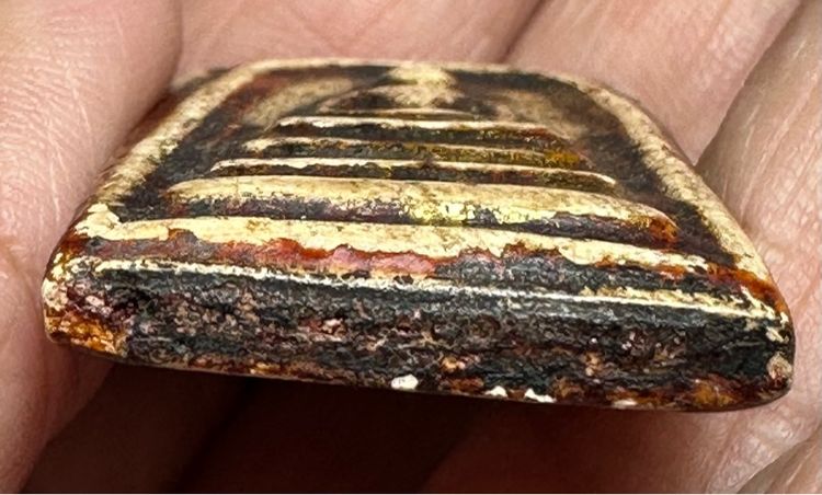 🙏พระสมเด็จพิมพ์ใหญ่ มีคราบลงชาดทอง เดิม🙏พระสมเด็จวัดเกศไชโย หกชั้นอกตัน องค์ละ1850 รูปที่ 7