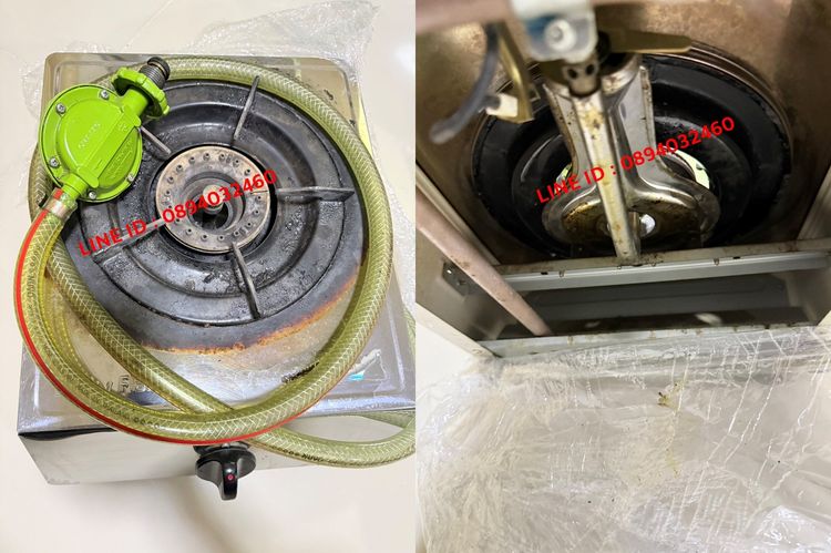 ส่งต่อเตาแก๊สลัคกี้เฟลม พร้อมหัวและสาย นำไปต่อถังแก๊สได้เลย 700บาท