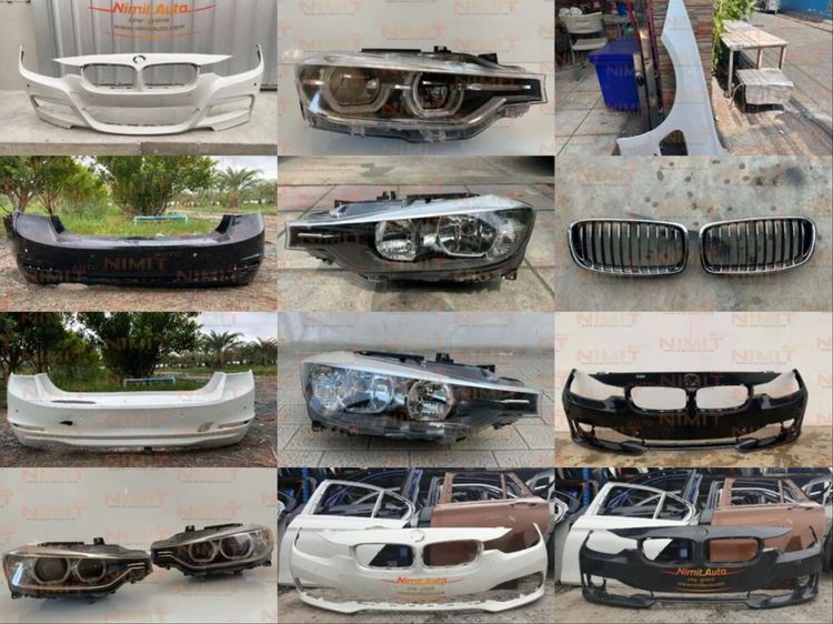"🔥 อะไหล่ BMW Series 3 F30 (2012–2019) ของแท้ศูนย์ ราคาดี พร้อมส่งทั่วไทย ไฟหน้า ไฟท้าย กันชน ประตู ฝากระโปรง กระจกมองข้าง บอดี้พาร์ทครบ จา