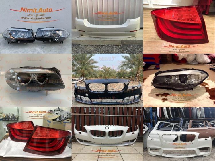 "🔥 อะไหล่ BMW Series 5 F10 (2010–2017) ของแท้ศูนย์ ราคาดี พร้อมส่งทั่วไทย ไฟหน้า ไฟท้าย กันชน ฝากระโปรง ประตู กระจกมองข้าง โครงหน้า บอดี้พา
