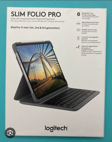Logitech Keyboard Case for iPad Pro 11 inch Gen1 Gen2 Gen3