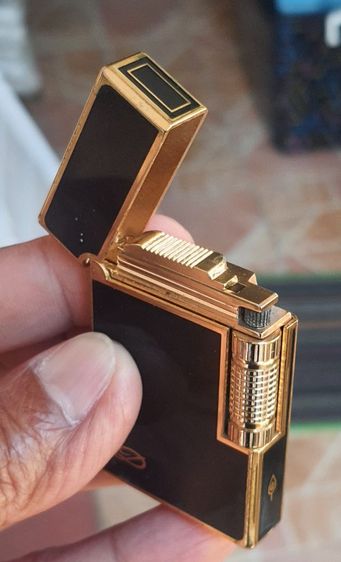 ไฟแช็คDupont ใช้งานได้ปกติ สภาพสวย รูปที่ 2