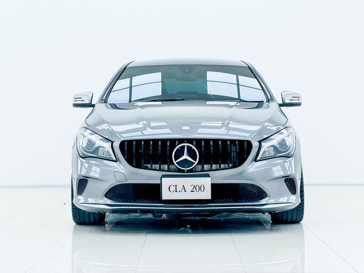 Mercedes-Benz CLA-Class 2017 CLA200 Sedan เบนซิน ไม่ติดแก๊ส เกียร์อัตโนมัติ เทา รูปที่ 3
