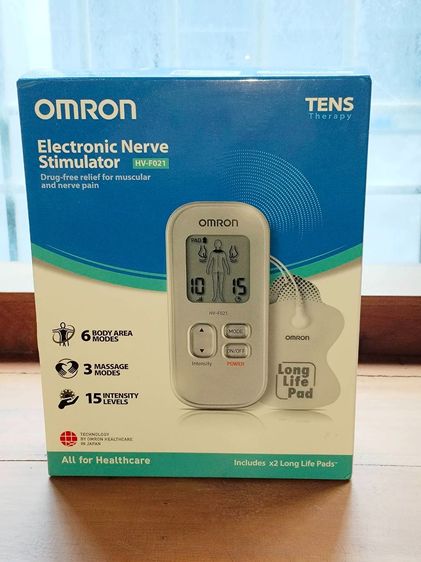 Omron เครื่องนวดกระตุ้นไฟฟ้า HV-F021 ของแท้ (มือ 1 ยังไม่ได้ใช้งาน)
