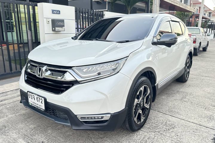 Honda CR-V 2019 1.6 DT EL 4WD ดีเซล เกียร์อัตโนมัติ ขาว รูปที่ 2