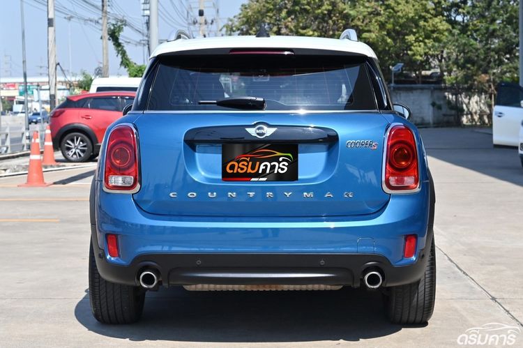 Mini COUNTRYMAN 2017 2.0 S Sedan เบนซิน ไม่ติดแก๊ส เกียร์อัตโนมัติ ฟ้า รูปที่ 4
