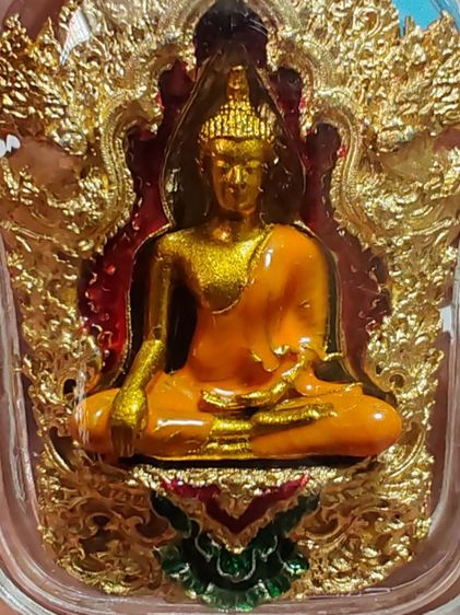 เหรียญขุนแผนพุทธศิลป์​ลงยา รุ่นแรก​ วัดป่าเลไลยก์วรวิหาร​ สุพรรณบุรี รูปที่ 6