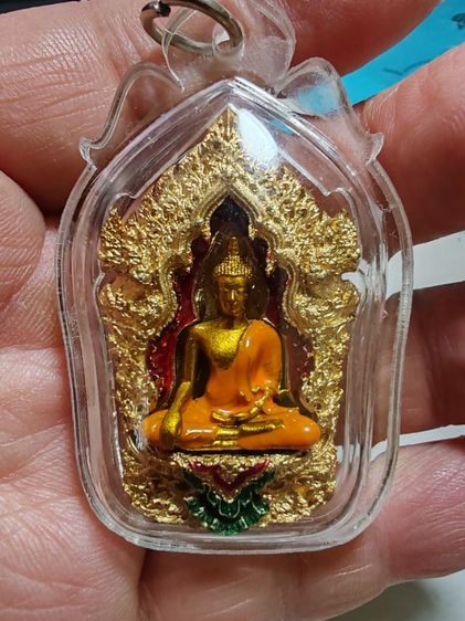 เหรียญขุนแผนพุทธศิลป์​ลงยา รุ่นแรก​ วัดป่าเลไลยก์วรวิหาร​ สุพรรณบุรี