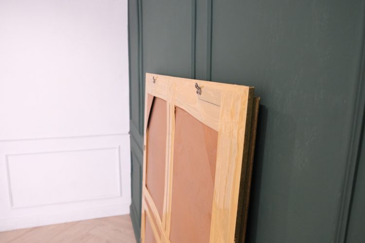 กระจกเงา กระจกห้องแต่งตัว กรอบลายคลาสสิค สีทอง ไซส์เล็ก  รูปที่ 4