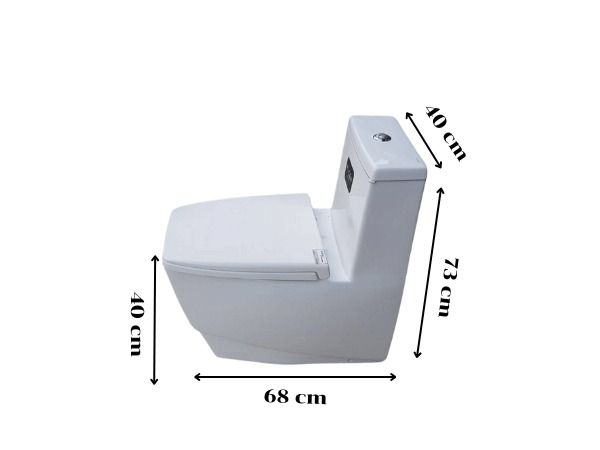 สุขภัณฑ์ โถสุขภัณฑ์ ชักโครกเซรามิก ยี่ห้อ MOGEN รูปที่ 5