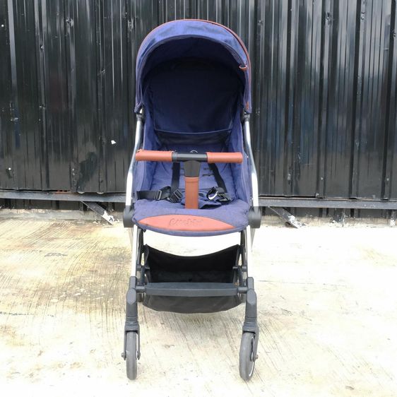 อื่นๆ รถเข็นเด็กพับได้ EMBIX รถเข็นเด็ก รถเข็นสีน้ำเงิน ล้อหมุนได้ น้ำหนักเบา ยี่ห้อ EMBIX