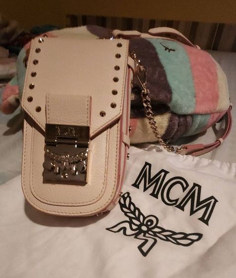 กระเป๋าแบรดแท้​mcm รูปที่ 4