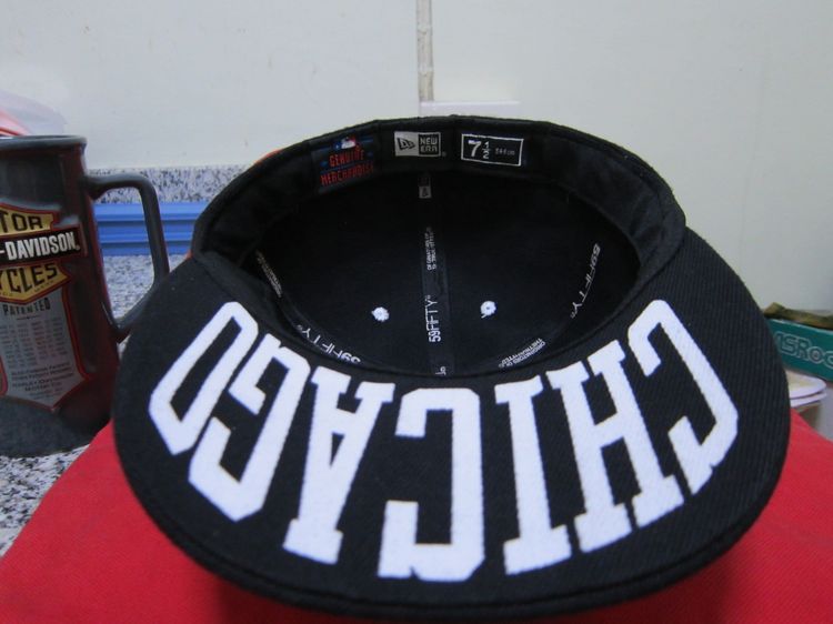 ขายหมวกNew Era Chicago White Sox Authentic On-Field 59Fifty Black Fitted รูปที่ 8