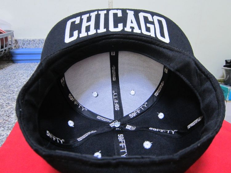 ขายหมวกNew Era Chicago White Sox Authentic On-Field 59Fifty Black Fitted รูปที่ 7
