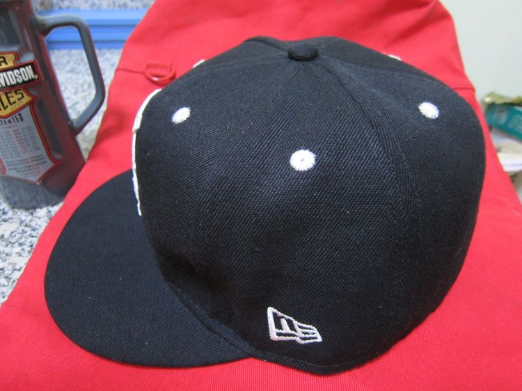 ขายหมวกNew Era Chicago White Sox Authentic On-Field 59Fifty Black Fitted รูปที่ 5