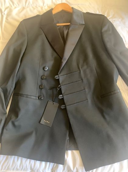 ดำ L แขนยาว สูท อื่นๆ Smoking Zara New size 52 