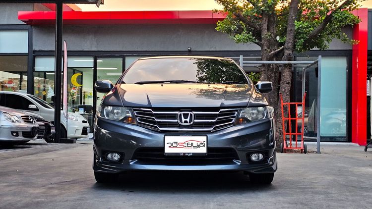 Honda City 2013 1.5 S CNG Sedan เบนซิน LPG เกียร์อัตโนมัติ เทา รูปที่ 2