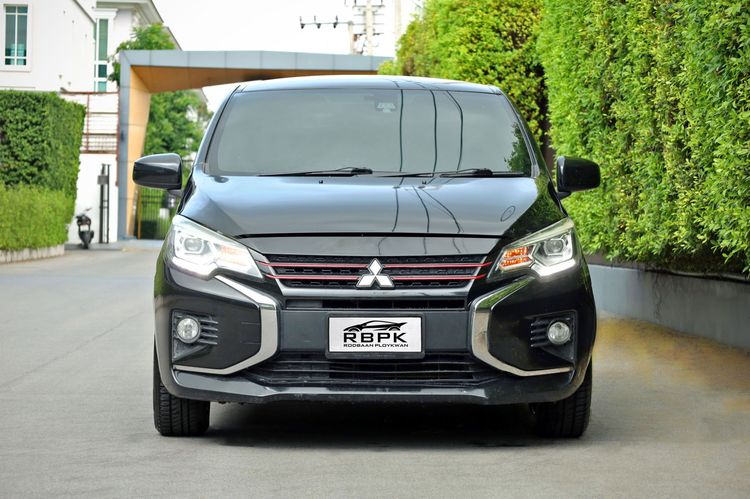 Mitsubishi Attrage 2021 1.2 Smart Sedan เบนซิน ไม่ติดแก๊ส เกียร์อัตโนมัติ ดำ รูปที่ 3