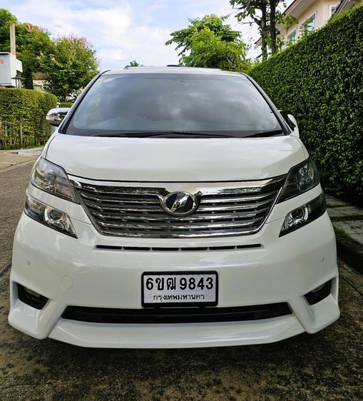 Toyota Vellfire 2011 2.4 Z G Edition Utility-car เบนซิน เกียร์อัตโนมัติ ขาว รูปที่ 2
