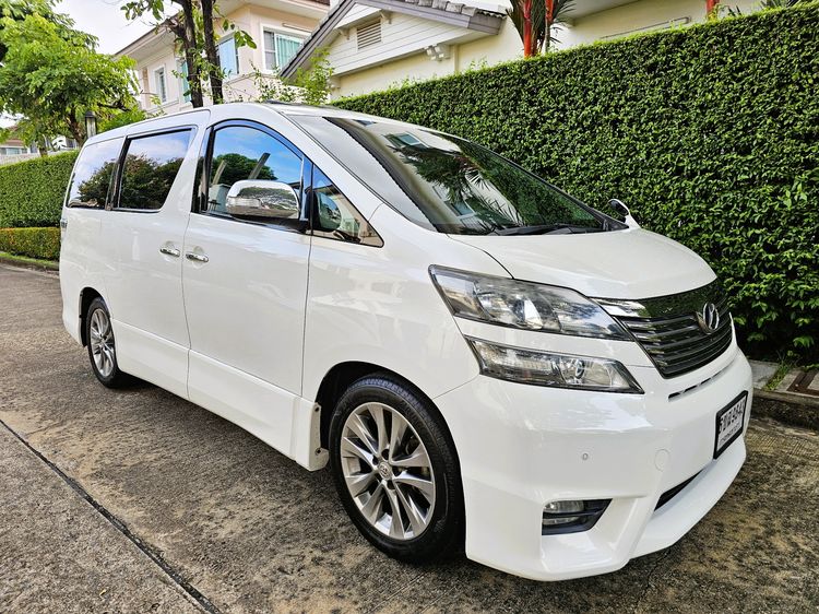 Toyota Vellfire 2011 2.4 Z G Edition Utility-car เบนซิน เกียร์อัตโนมัติ ขาว รูปที่ 3