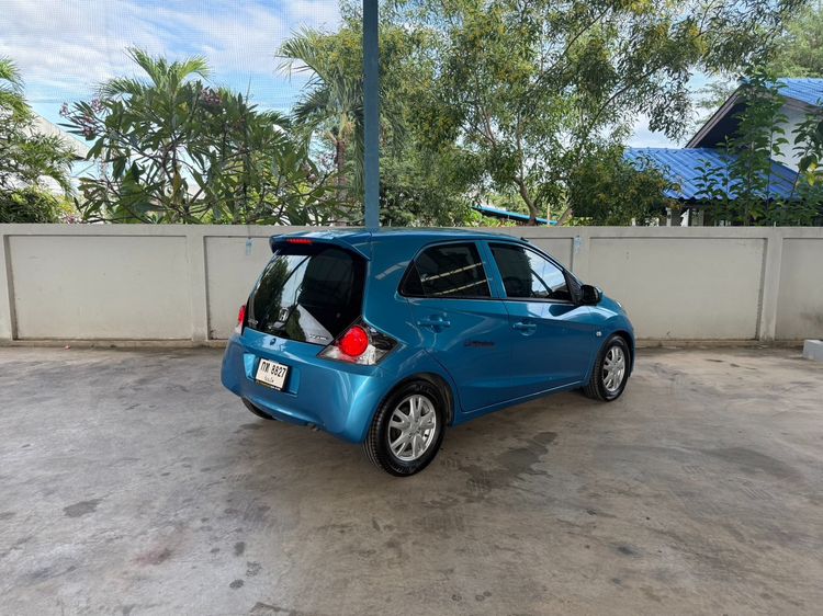 Honda Brio 2012 1.2 V Sedan เบนซิน ไม่ติดแก๊ส เกียร์อัตโนมัติ ฟ้า รูปที่ 3