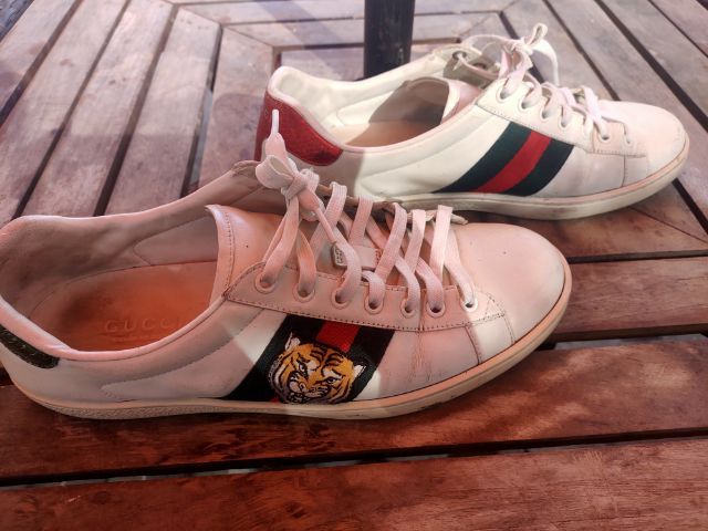 รองเท้า Gucci เสือ  รูปที่ 4