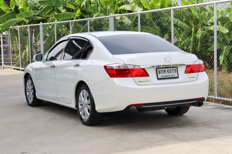 Honda Accord 2013 2.0 EL Sedan เบนซิน ไม่ติดแก๊ส เกียร์อัตโนมัติ ขาว รูปที่ 3