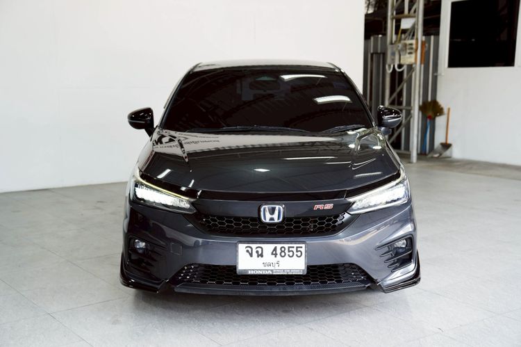 Honda City 2022 1.5 e:HEV RS Sedan ไฮบริด ไม่ติดแก๊ส เกียร์อัตโนมัติ เทา รูปที่ 2