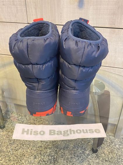 รองเท้ากันหนาวมือสอง ลุยหิมะ crocs สำหรับเด็ก size.j2 ความยาวเท้าประมาณ 20-21 cm รูปที่ 4