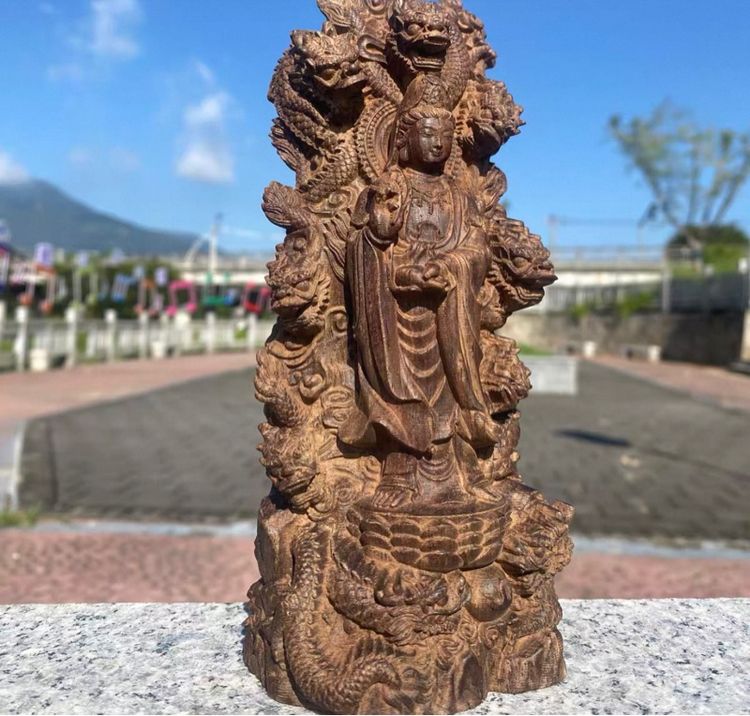 ✨รูปปั้นแกะสลักนี้เป็นรูปเจ้าแม่กวนอิม ✨ รูปที่ 5