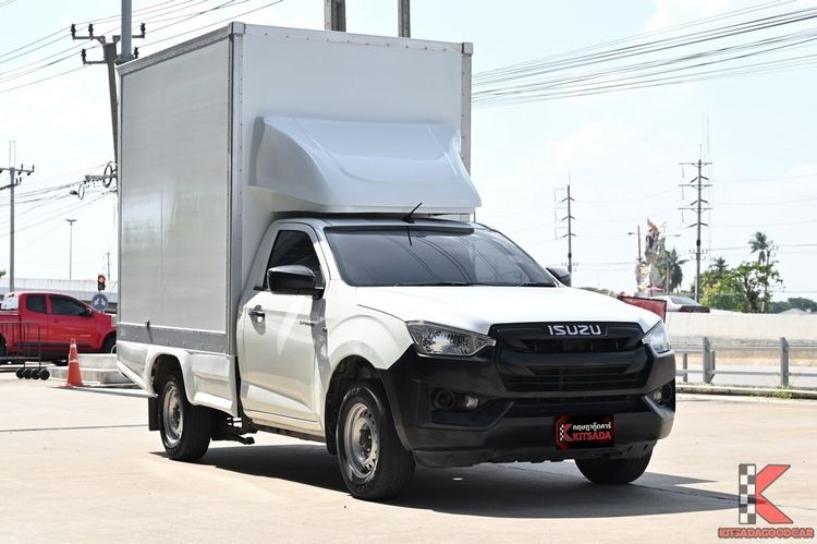 Isuzu D-MAX 2020 1.9 B Pickup ดีเซล ไม่ติดแก๊ส เกียร์ธรรมดา ขาว