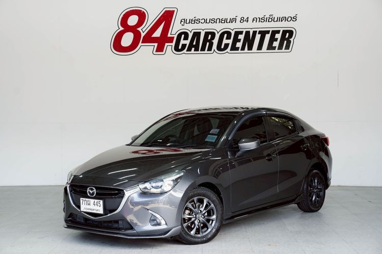 Mazda Mazda 2 2018 1.3 High Connect Sedan เบนซิน ไม่ติดแก๊ส เกียร์อัตโนมัติ เทา