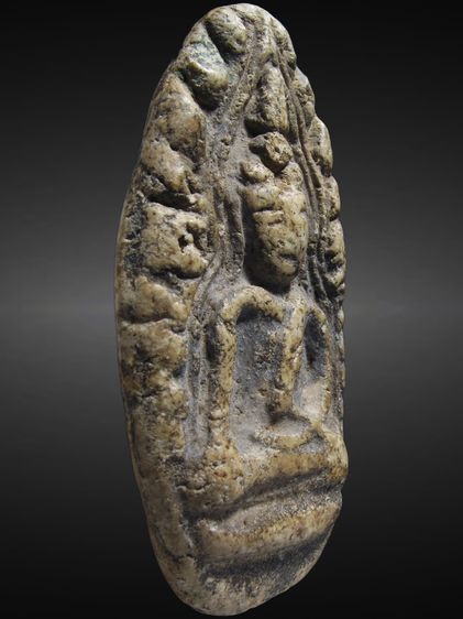 พระสมเด็จ พิมพ์ขุนแผนไข่ผ่าซีก วัดระฆัง ไว้เป็นองค์ครูดูเนื้อพระสมเด็จ วัดระฆังได้เลย รูปที่ 6