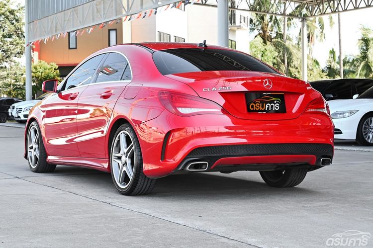 Mercedes-Benz CLA-Class 2015 CLA250 AMG Sedan เบนซิน ไม่ติดแก๊ส เกียร์อัตโนมัติ แดง รูปที่ 3